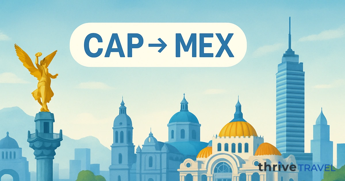 Cap-Haïtien to Mexico City