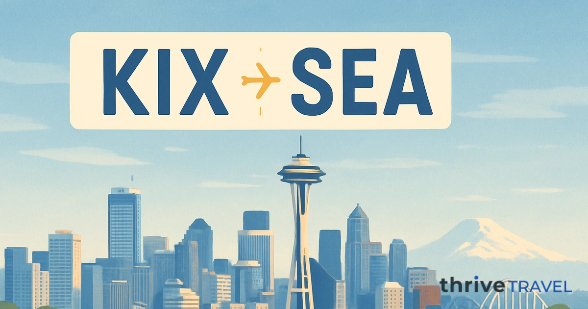 Osaka to Seattle