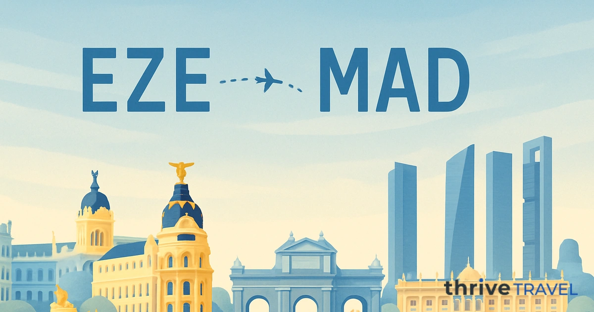 Buenos Aires to Madrid