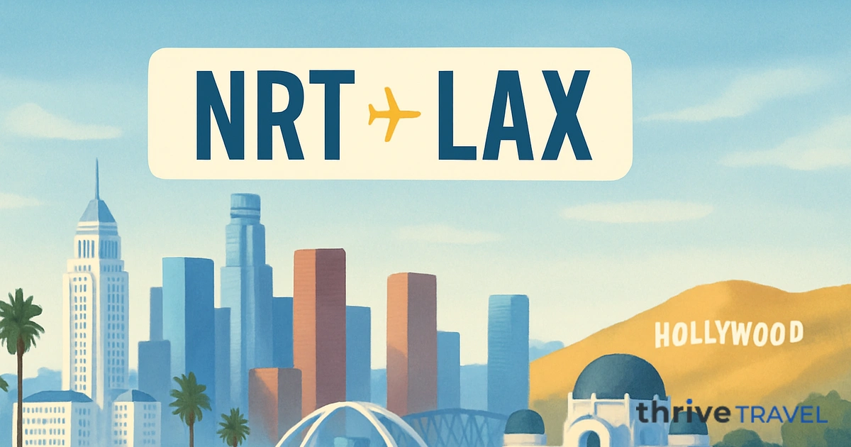 Tokyo to Los Angeles