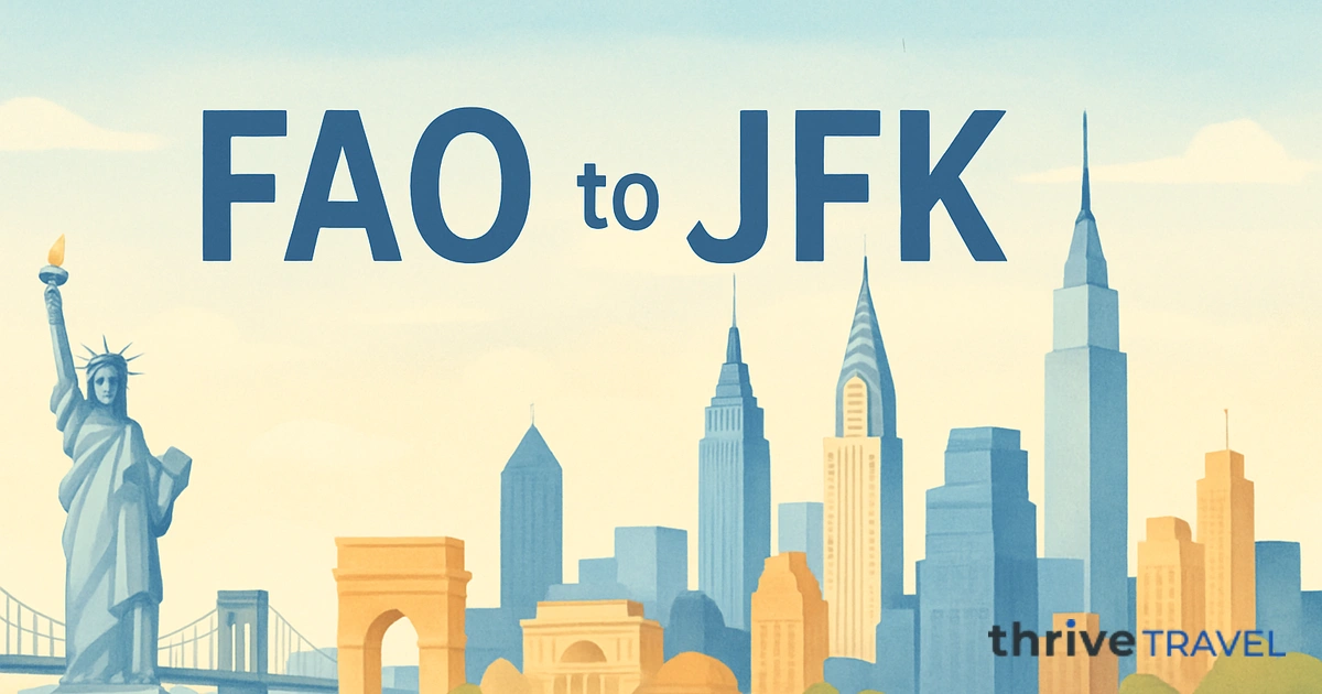 Faro to New York
