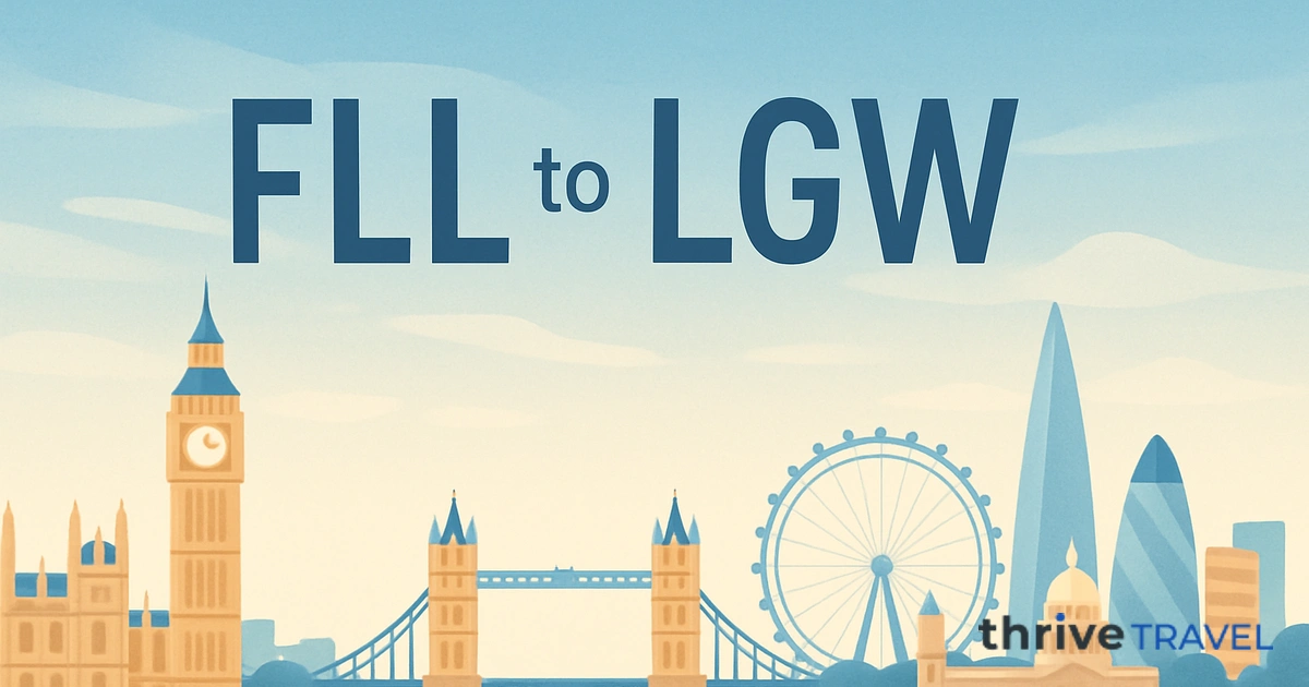 Fort Lauderdale to London
