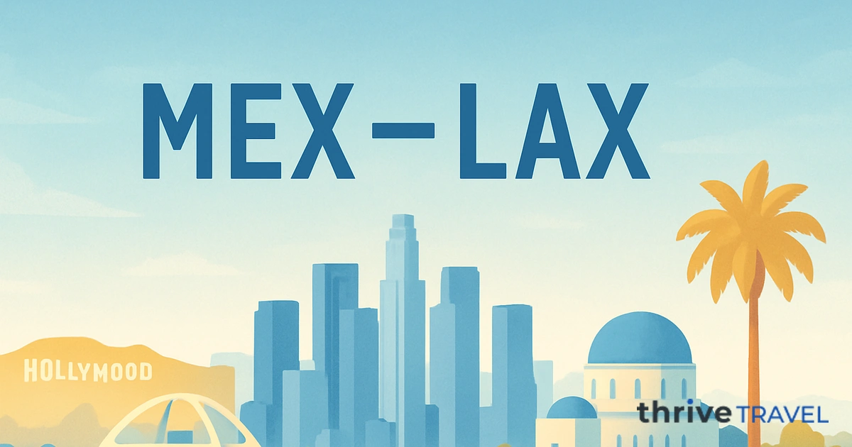 Mexico City to Los Angeles