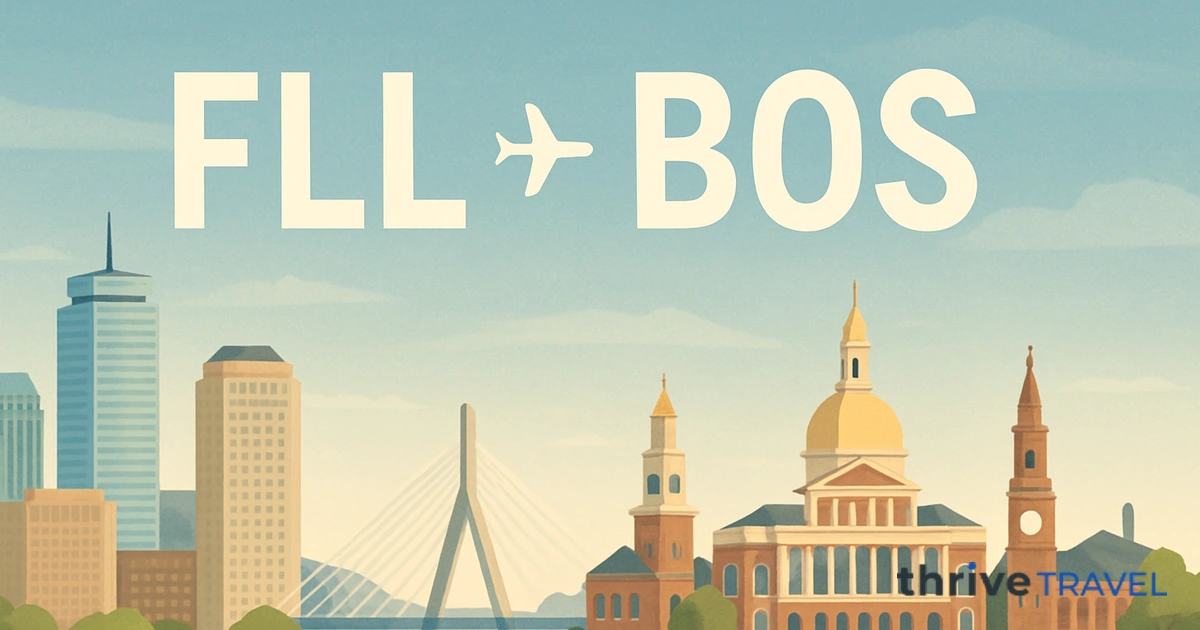 Fort Lauderdale to Boston