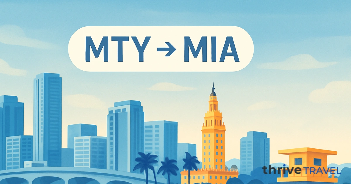 Monterrey to Miami