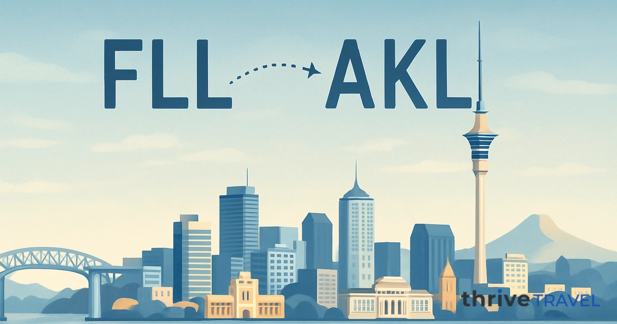 Fort Lauderdale to Auckland