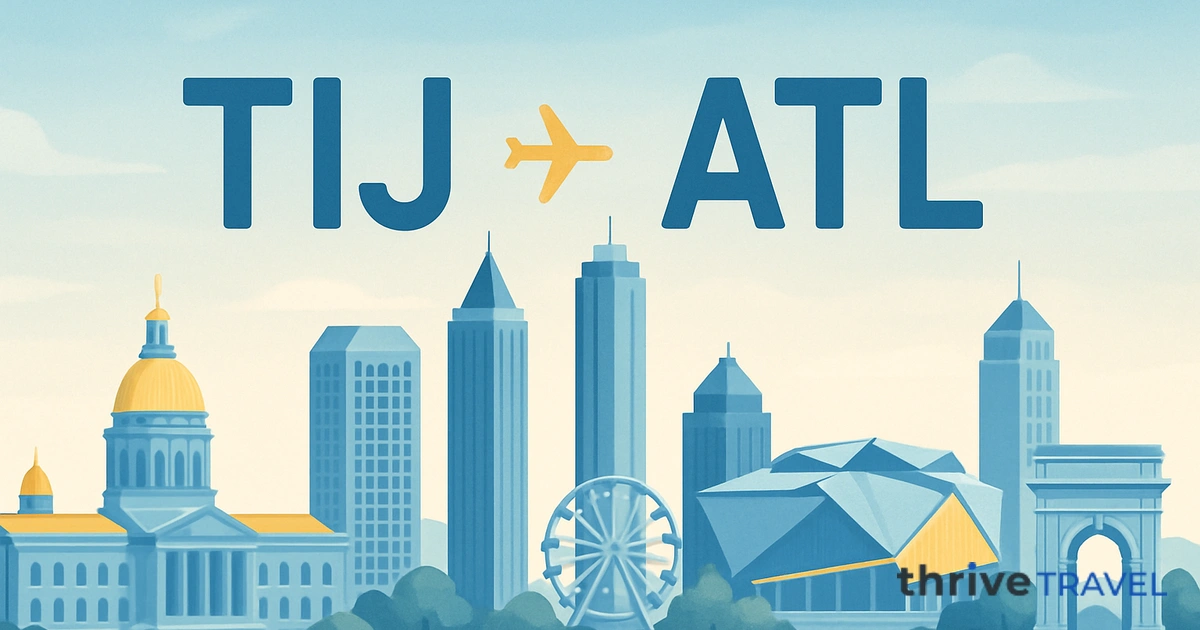 Tijuana to Atlanta