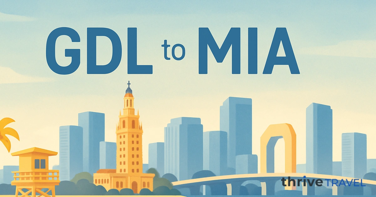 Guadalajara to Miami