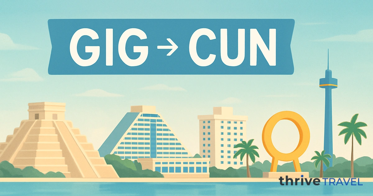 Rio de Janeiro to Cancun