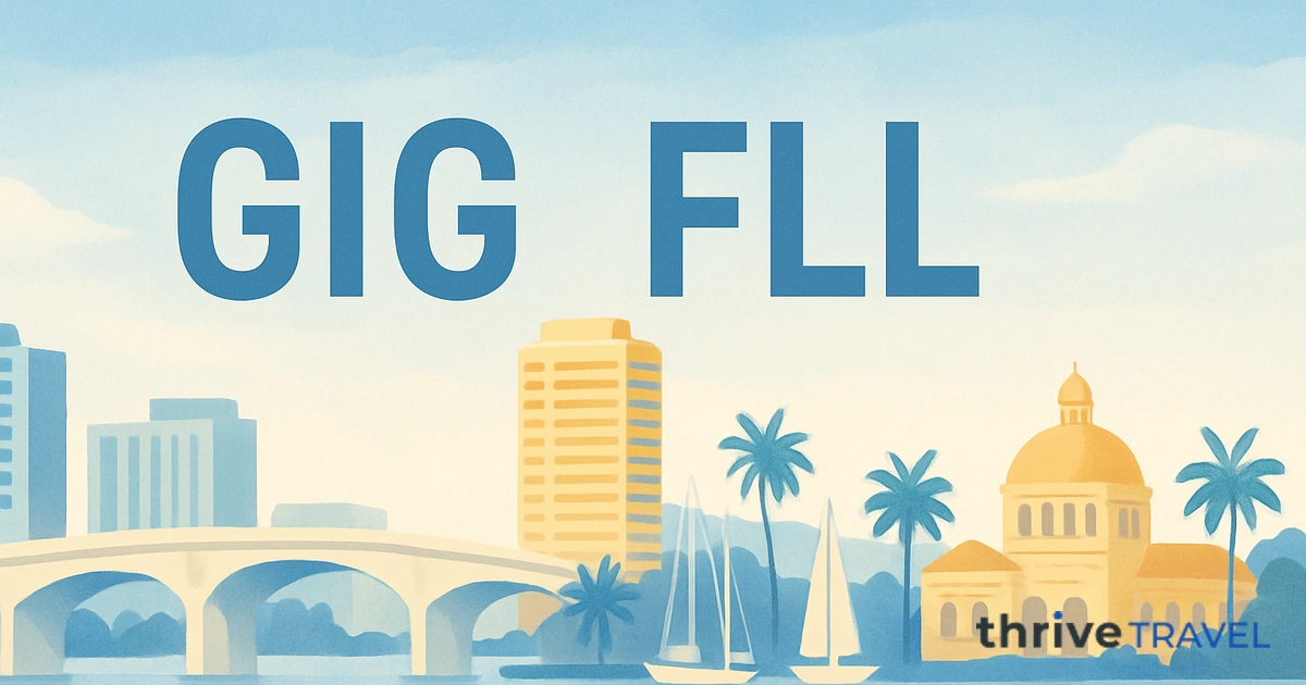 Rio de Janeiro to Fort Lauderdale