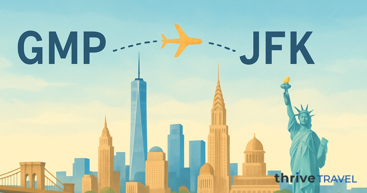 Seoul to New York