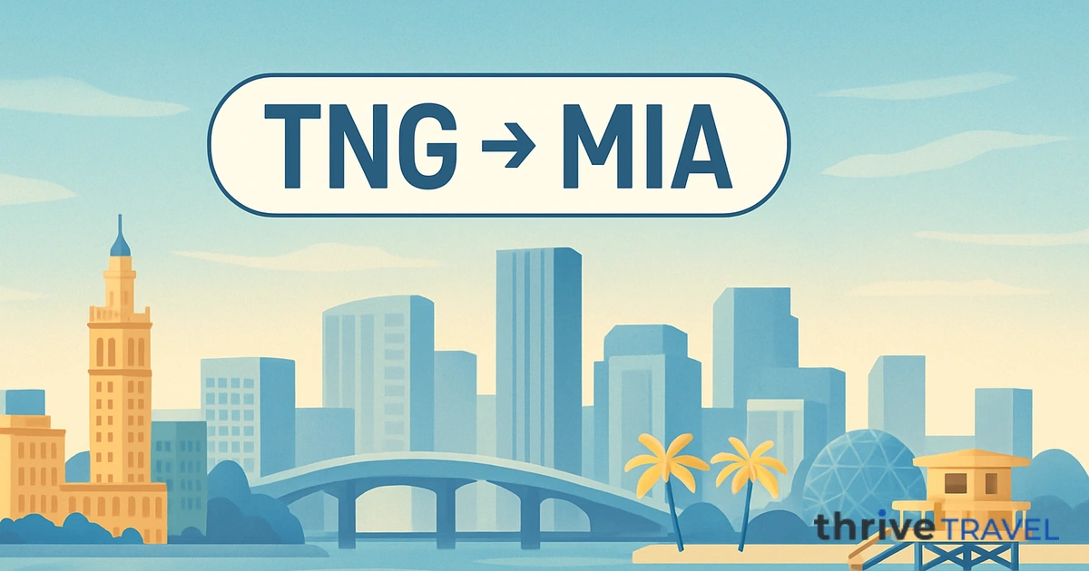 Tangier to Miami