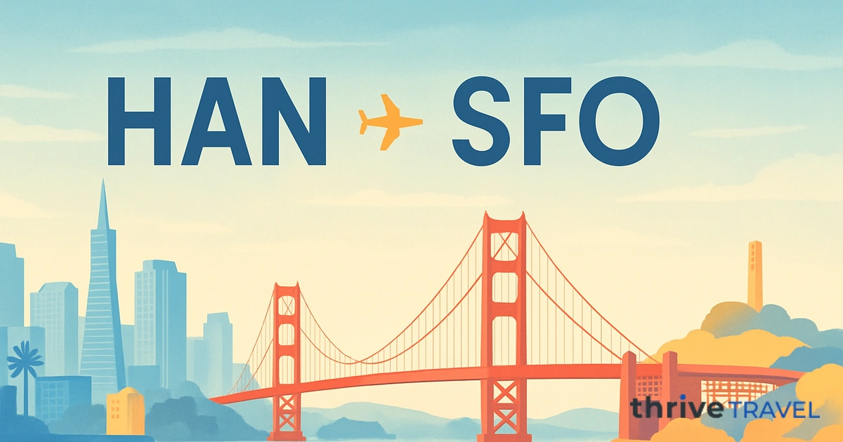 Hanoi to San Francisco