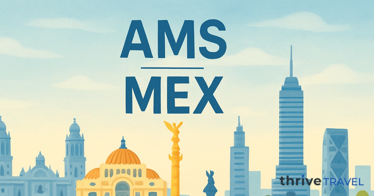 Amsterdam to Mexico City