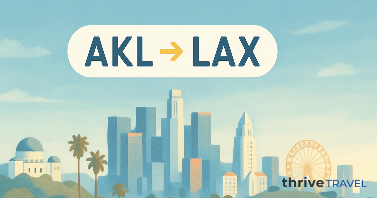 Auckland to Los Angeles