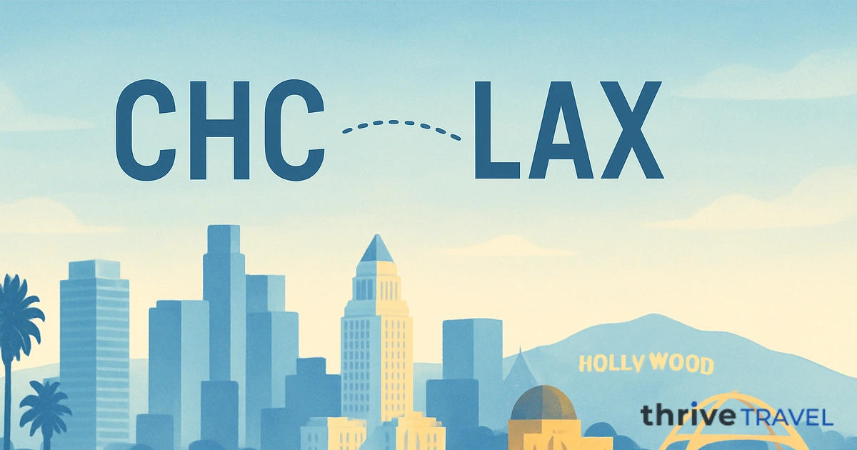 Christchurch to Los Angeles