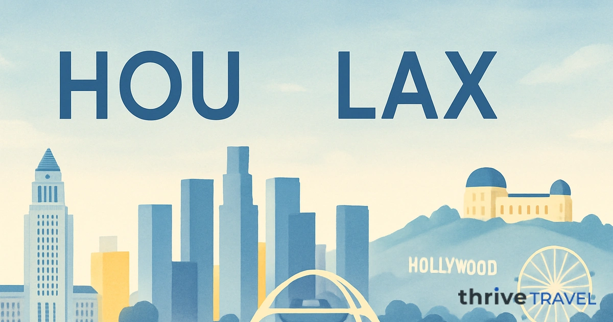 Houston to Los Angeles