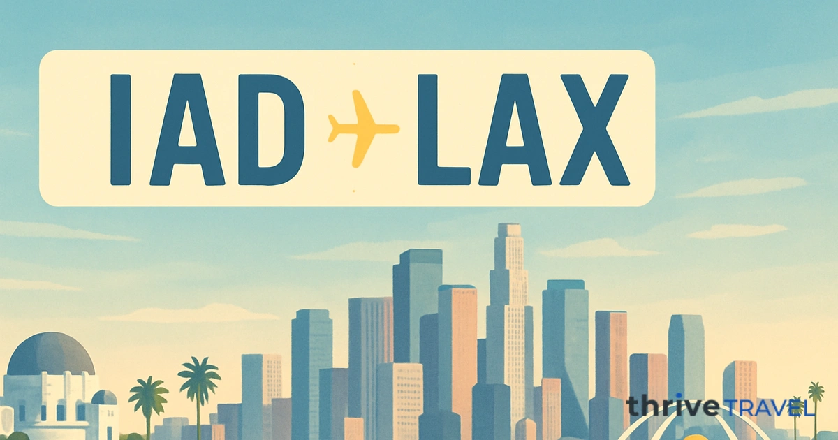 Washington, D.C. to Los Angeles