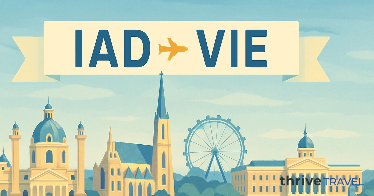 Washington to Vienna