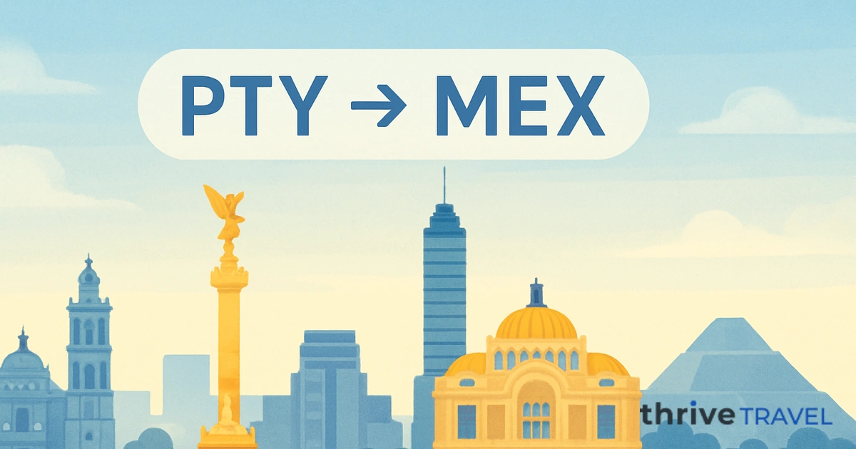 Panama City to Mexico City