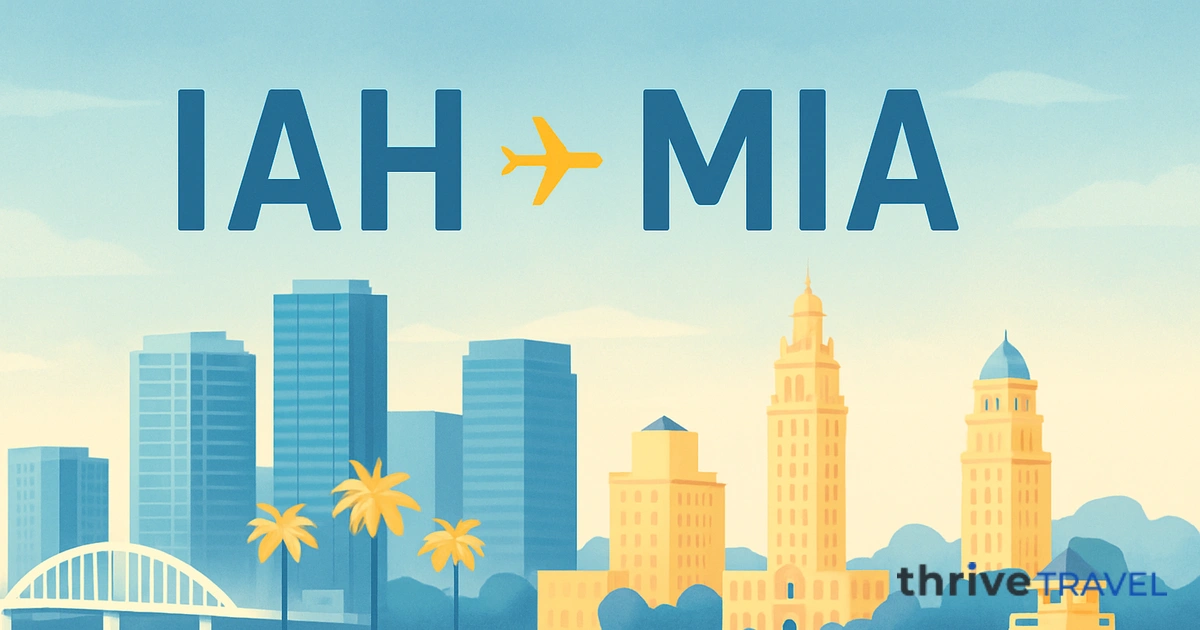 Houston to Miami