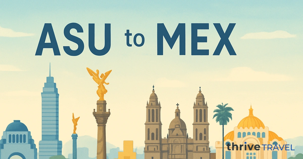 Asuncion to Mexico City