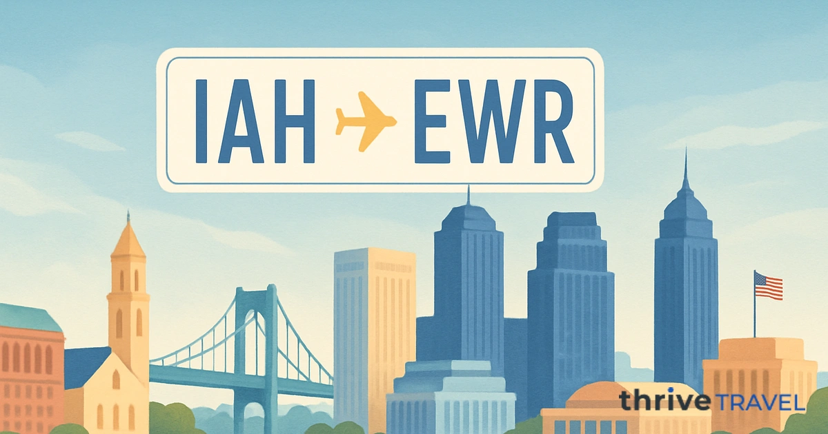 Houston to Newark