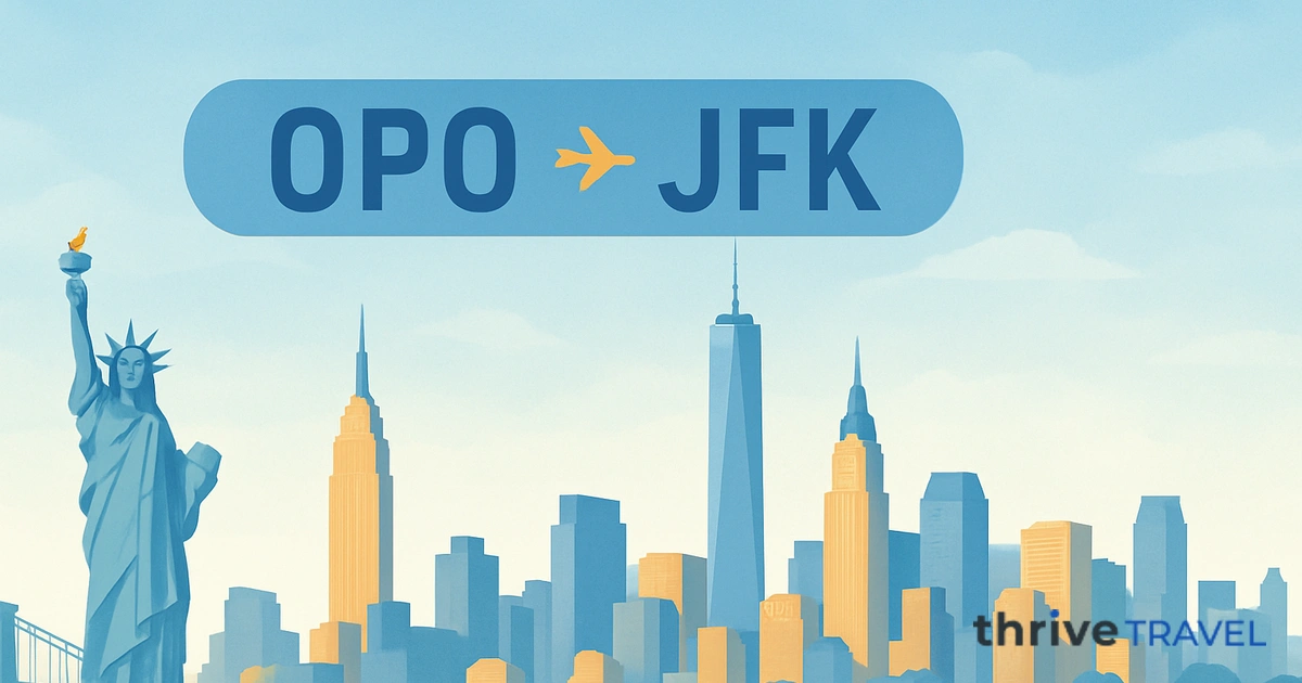 Porto to New York