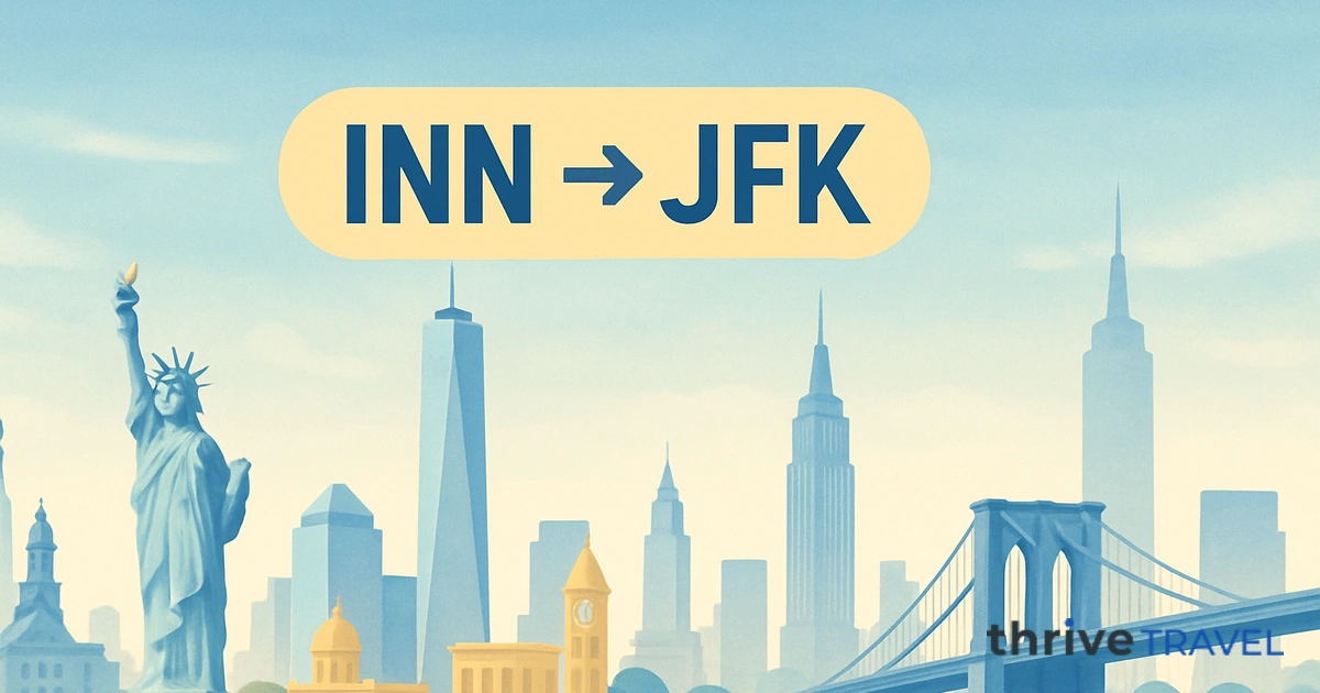 Innsbruck to New York