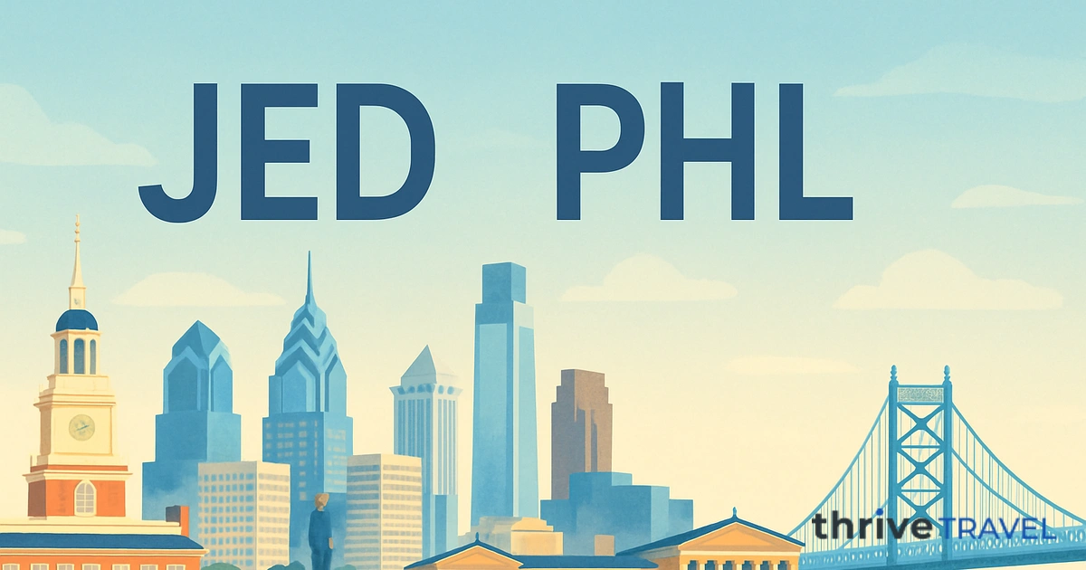 Jeddah to Philadelphia