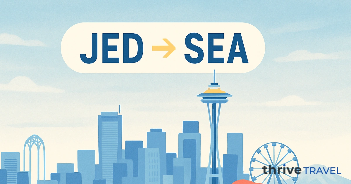 Jeddah to Seattle