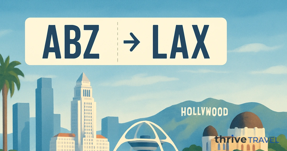 Aberdeen to Los Angeles