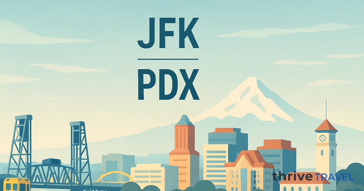 New York to Portland