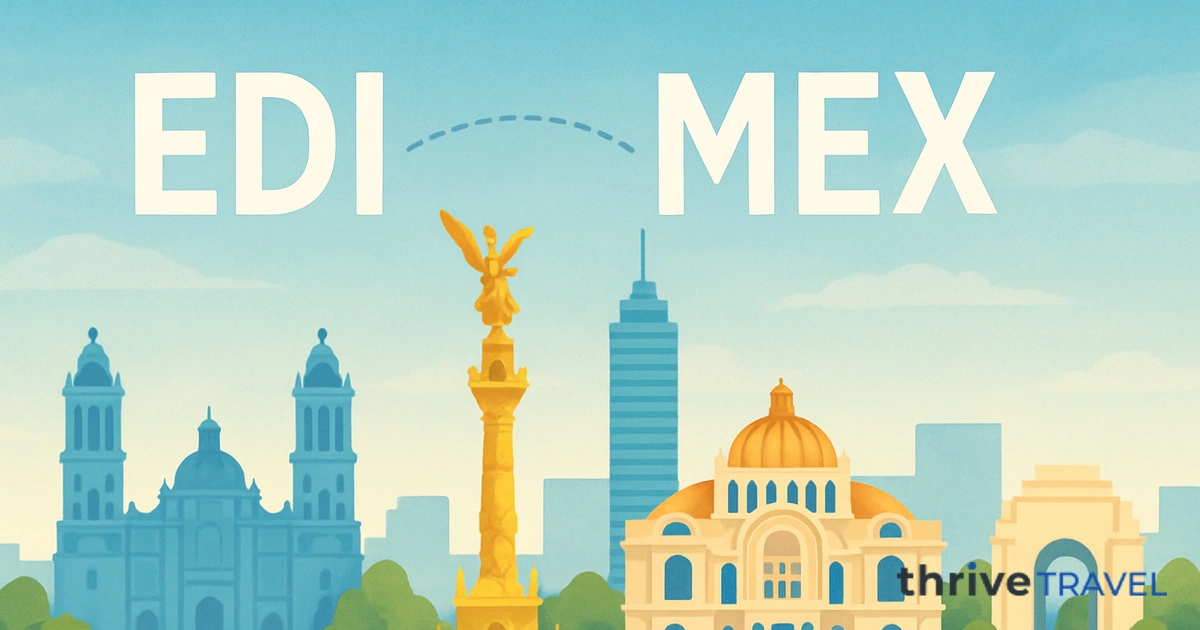 Edinburgh to Mexico City