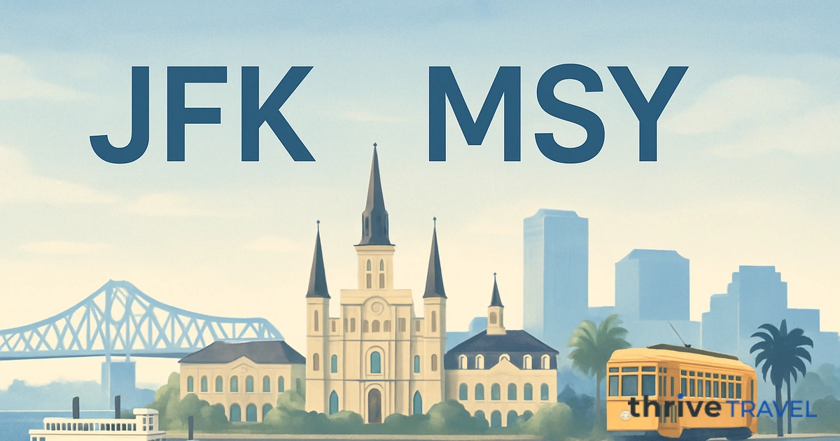 New York to New Orleans