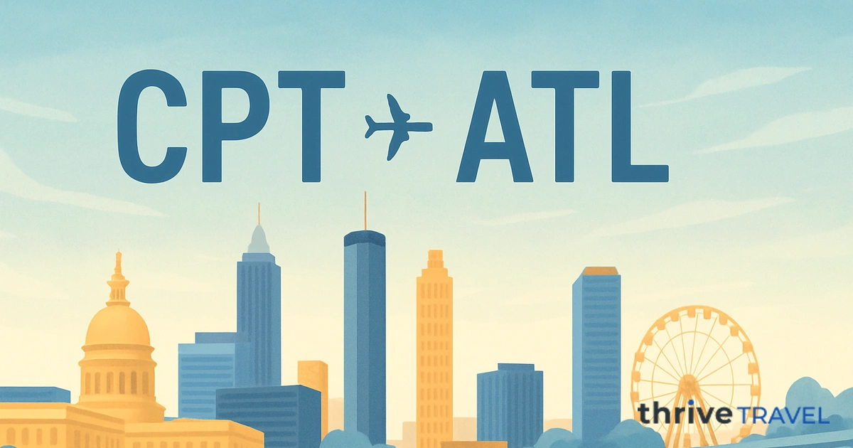 Cape Town to Atlanta