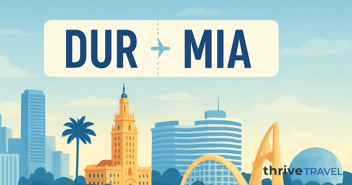 Durban to Miami