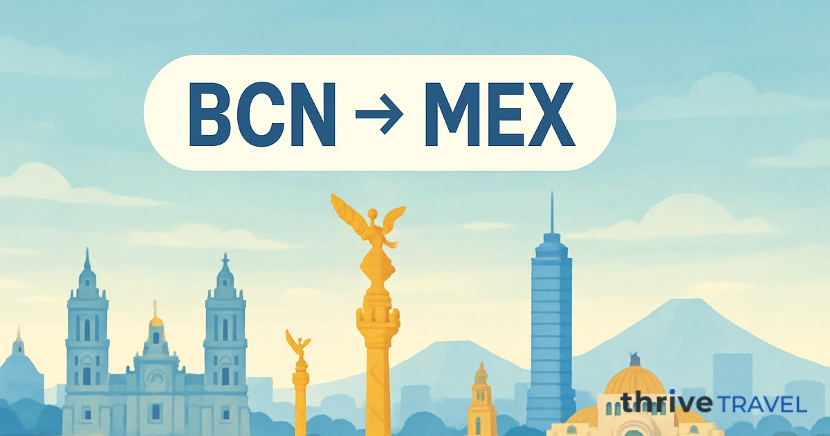 Barcelona to Mexico City