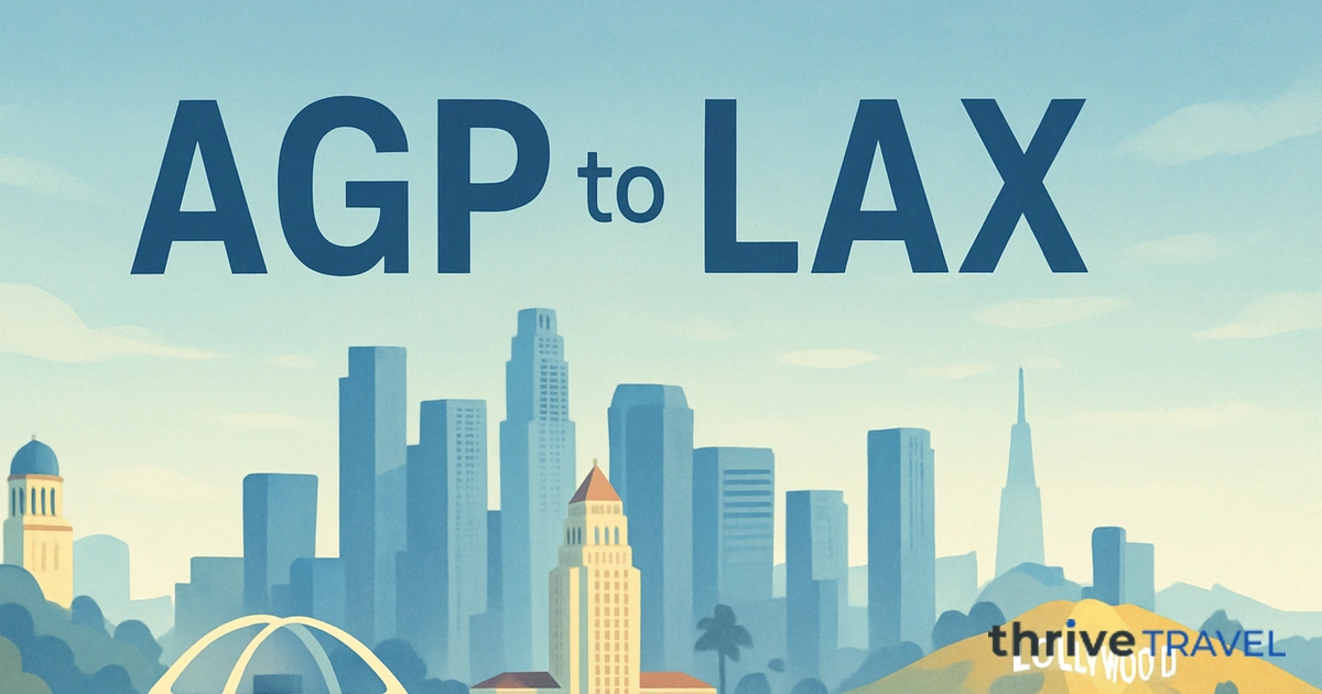 Malaga to Los Angeles