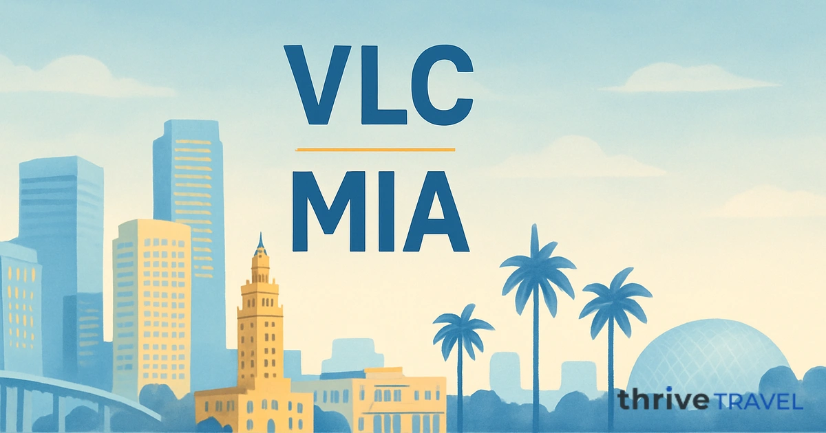 Valencia to Miami
