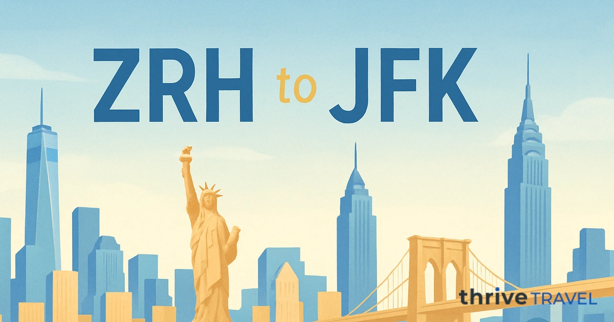 Zurich to New York