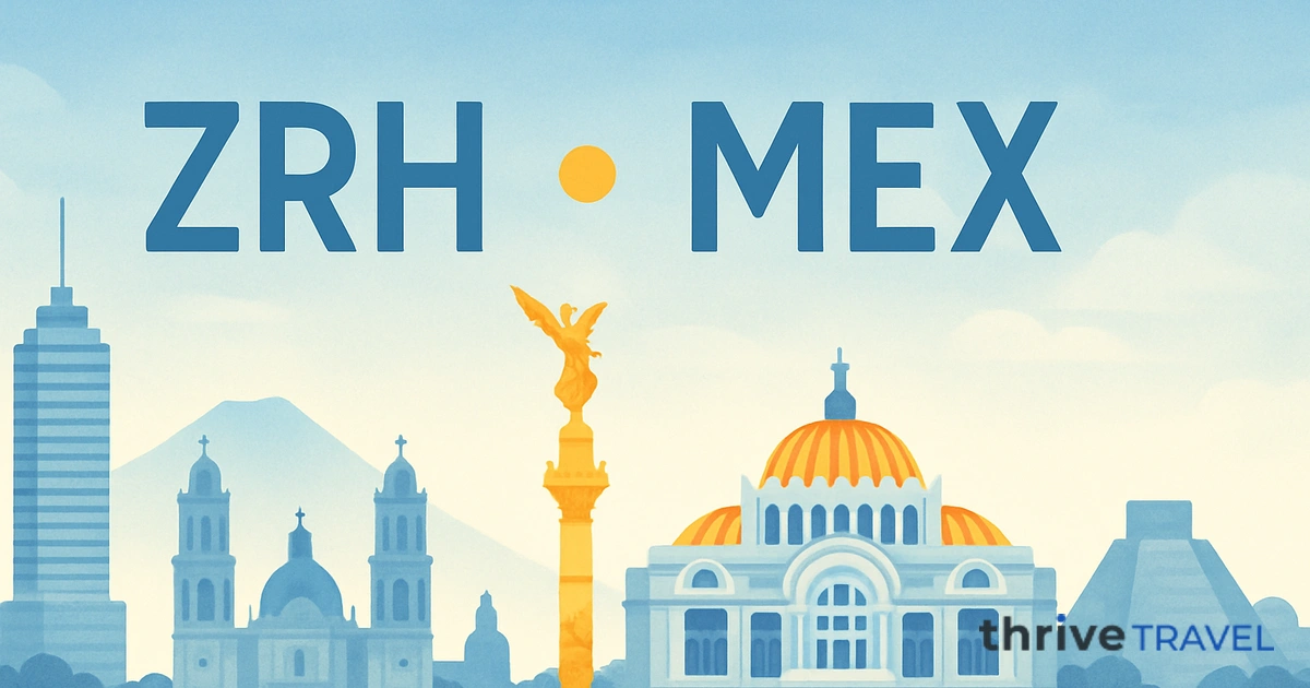 Zurich to Mexico City