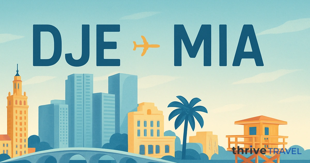 Djerba to Miami