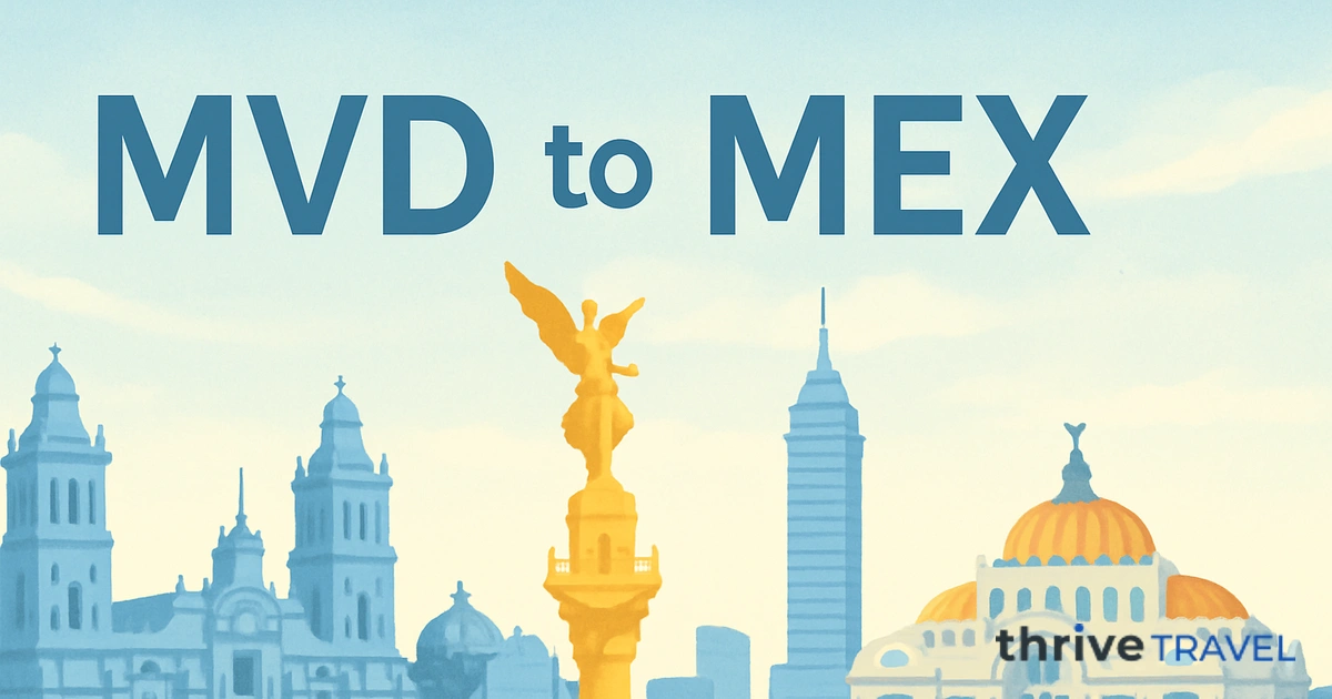 Montevideo to Mexico City