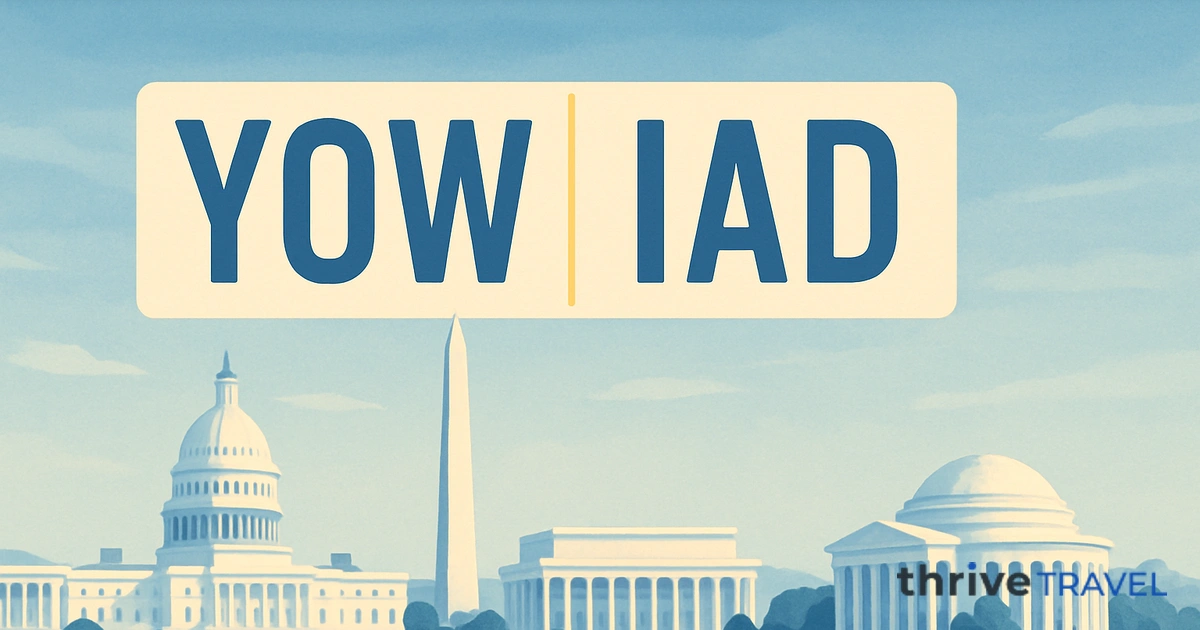 Ottawa to Washington
