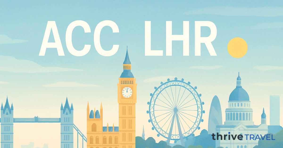 Accra to London