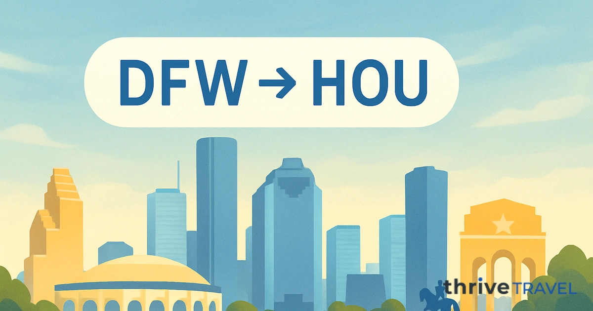 Dallas to Houston