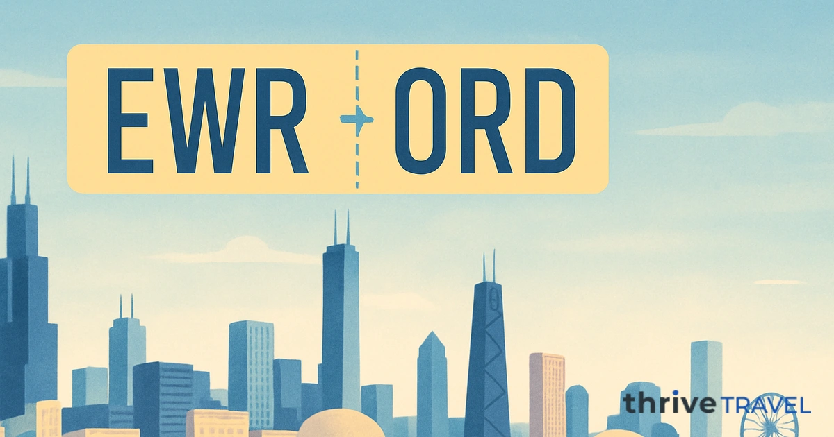 Newark to Chicago