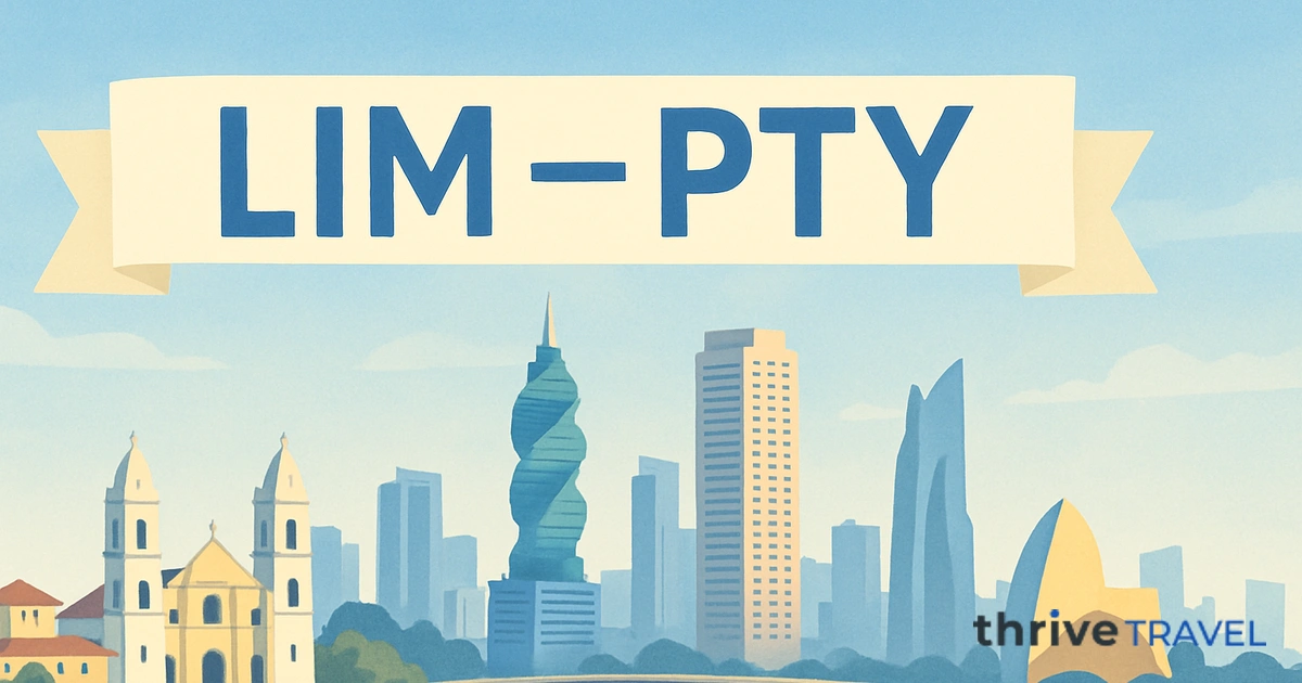 Lima to Panama City