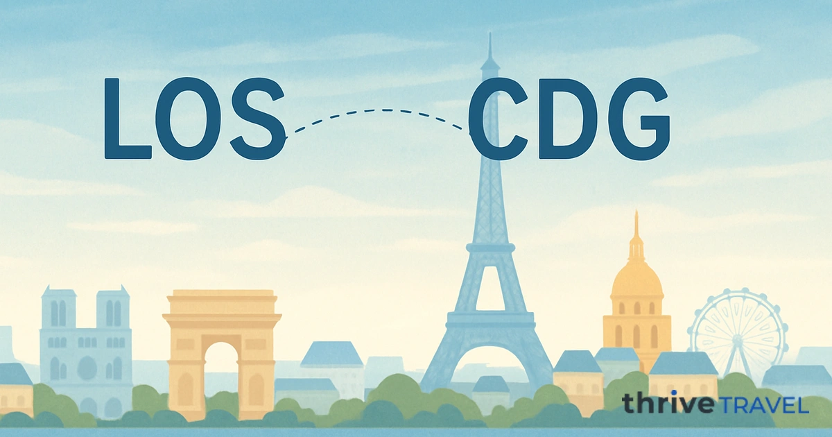 Lagos to Paris